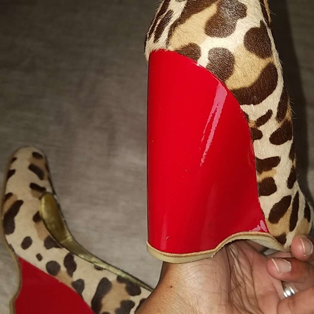 Guiseppe Zanotti Design Animal Print Wedge - Picture 5 of 7
